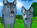 खेल Wolf simulator wild animals ऑनलाइन