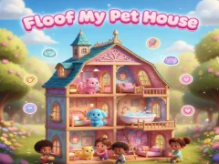 खेल Floof My Pet House ऑनलाइन