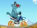 खेल Oggy And The Cockroaches Bike ऑनलाइन