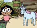 खेल Betty & the Yeti's Unicorn game ऑनलाइन