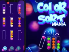 खेल Color Sort Mania ऑनलाइन