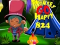 खेल Monkey Go Happy Stage 824 ऑनलाइन
