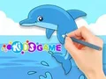 खेल Coloring Book: Cute Dolphin ऑनलाइन