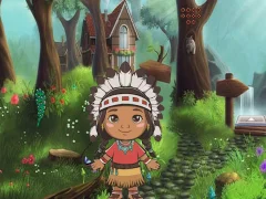 खेल Girl Reach Thanksgiving Land ऑनलाइन