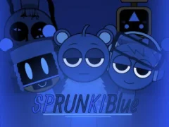खेल Sprunki Blue Mod ऑनलाइन