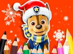 खेल Coloring Book: PAW Patrol Christmas ऑनलाइन