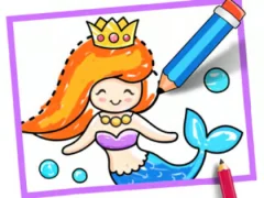 खेल Toddler Drawing: Mermaid ऑनलाइन