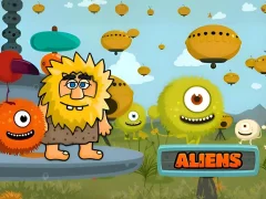 खेल Adam & Eve Aliens ऑनलाइन