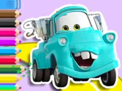खेल Coloring Book: Mater Cars ऑनलाइन
