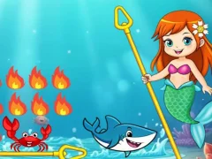 खेल Princess vs Shark ऑनलाइन