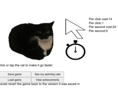 खेल Spinning Cat Clicker ऑनलाइन