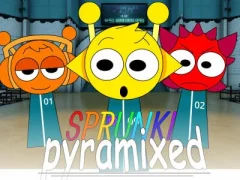 खेल Sprunki Pyramixed: Squid Game ऑनलाइन