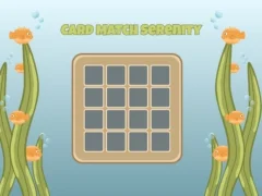 खेल Card Match Serenity ऑनलाइन