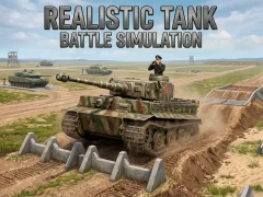 खेल Realistic Tank Battle Simulation ऑनलाइन