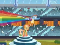 खेल My Little Pony Rainbow Power Equestria Dash ऑनलाइन