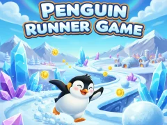 खेल Penguin Runner Game ऑनलाइन