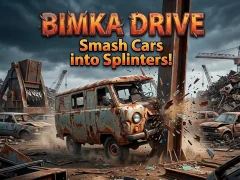 खेल Bimka Drive - Smash Cars into Splinters! ऑनलाइन