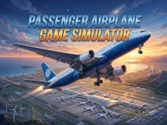 खेल Passenger Airplane Game Simulator ऑनलाइन