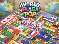 खेल World Flags Pop ऑनलाइन