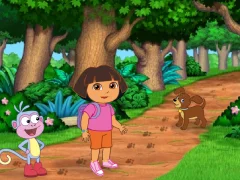 खेल Dora the Explorer Find Those Puppies ऑनलाइन