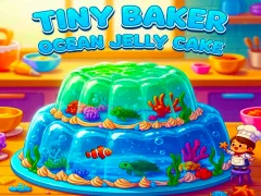 खेल Tiny Baker Ocean Jelly Cake ऑनलाइन