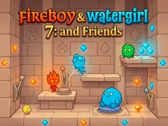 खेल Fireboy & Watergirl 7: and Friends ऑनलाइन