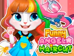 खेल Funny Angela Haircut ऑनलाइन