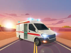 खेल Ambulance Traffic Drive ऑनलाइन