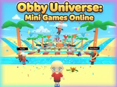 खेल Obby Universe: Mini Games Online ऑनलाइन