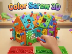 खेल Color Screw 3D ऑनलाइन