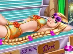 खेल Goldie Princess Tanning ऑनलाइन