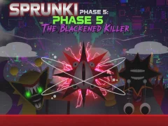 खेल Sprunki Phase 5: The Blackened Killer ऑनलाइन