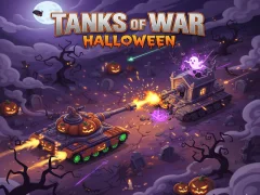 खेल Tanks of War Halloween ऑनलाइन