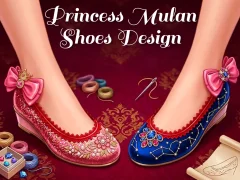 खेल Princess Mulan Shoes Design ऑनलाइन