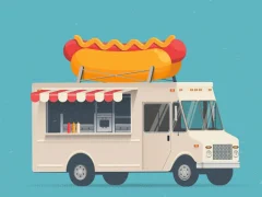 खेल Food Trucks Jigsaw ऑनलाइन