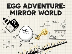 खेल Egg Adventure: Mirror World ऑनलाइन