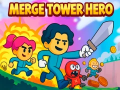 खेल Merge Tower Hero ऑनलाइन
