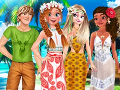 खेल Princess Birthday in Hawaii ऑनलाइन