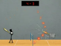 खेल Stick Figure Badminton 3 ऑनलाइन