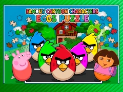 खेल Famous Cartoon Characters Eggs ऑनलाइन