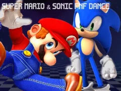 खेल Super Mario & Sonic FNF Dance ऑनलाइन