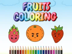 खेल FRUITS COLORING ऑनलाइन