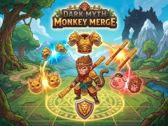 खेल Dark Myth: Monkey Merge ऑनलाइन