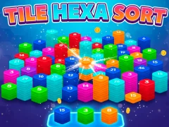 खेल Tile Hexa Sort ऑनलाइन