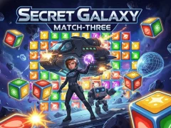 खेल Secret Galaxy Match-three ऑनलाइन