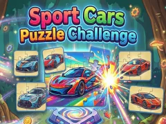 खेल Sport Cars Puzzle Challenge ऑनलाइन