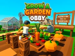 खेल Grow a Garden Obby ऑनलाइन