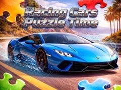 खेल Racing Cars Puzzle Time ऑनलाइन