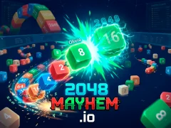 खेल 2048 Mayhem.io ऑनलाइन