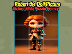 खेल Robert the Doll Picture Slide Puzzle Frenzy ऑनलाइन